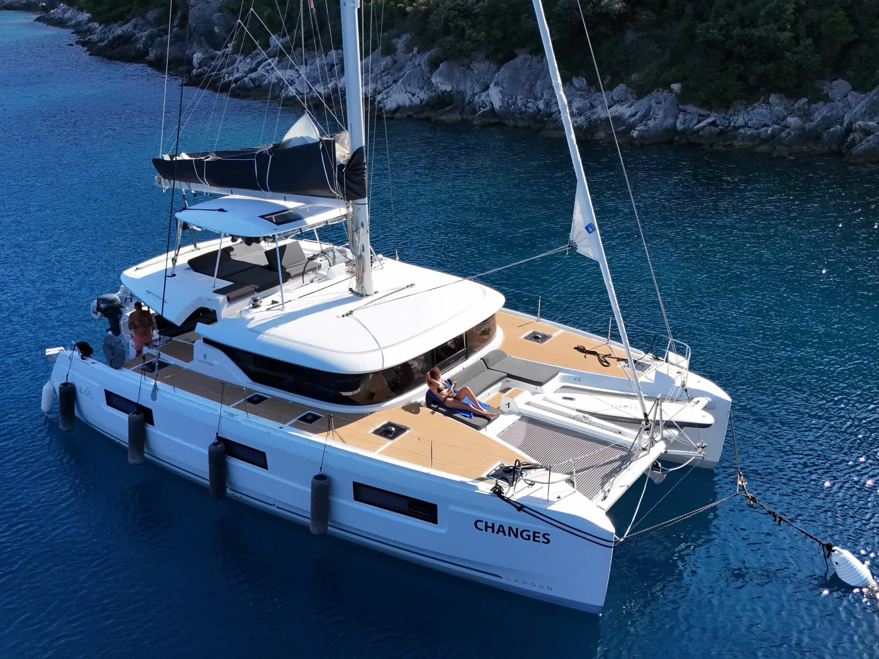 Lagoon 46 na Sycylii